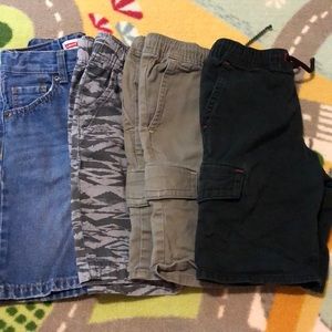 4 pairs of boys shorts